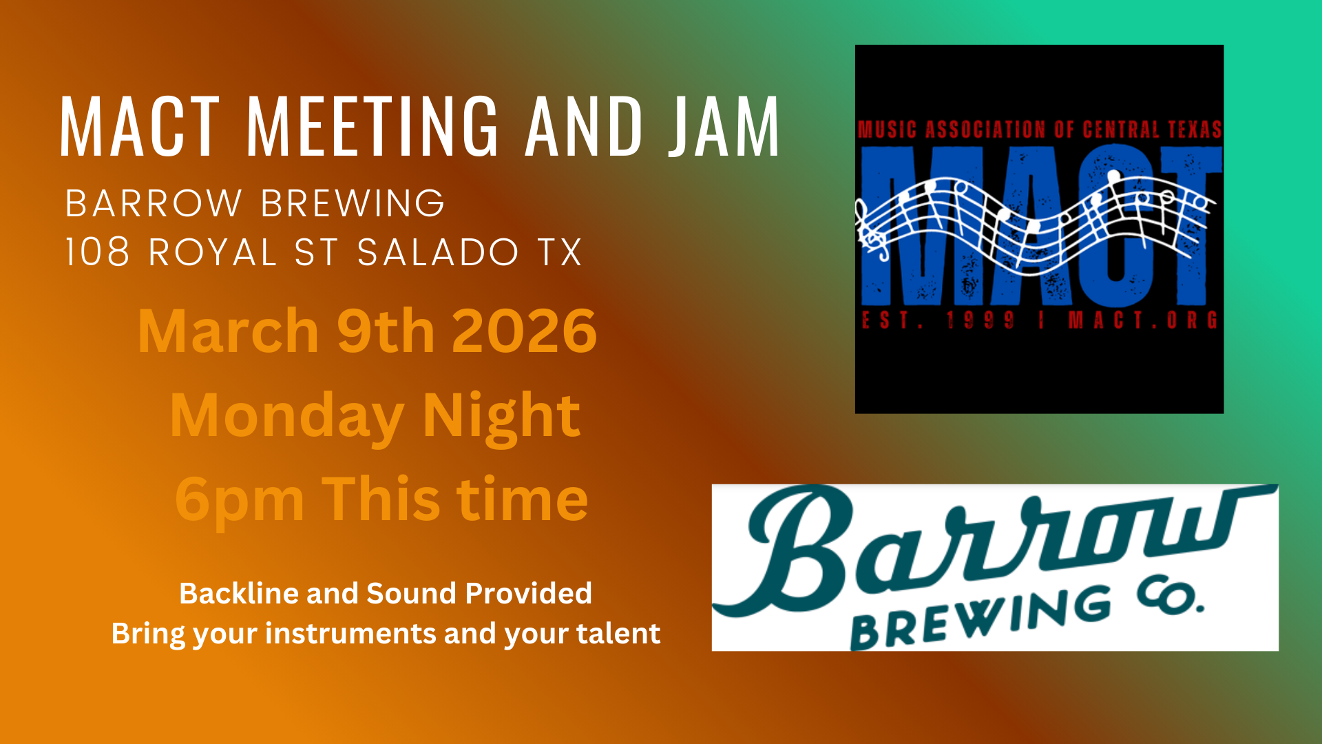 MACT Live Music Association